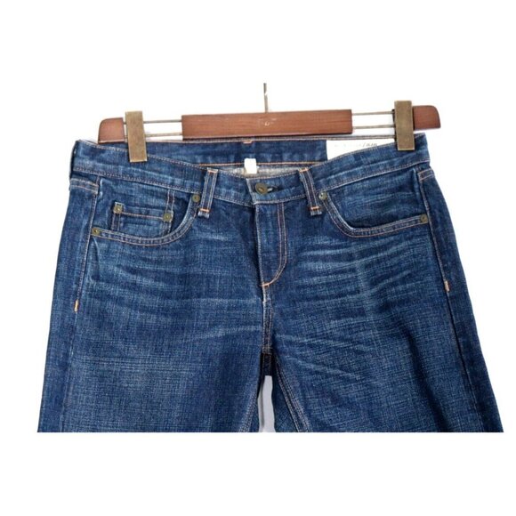 Rag & Bone Women's Size 26 Papillion Blue Boyfriend Jean 100% Cotton Denim Jeans - Picture 2 of 9